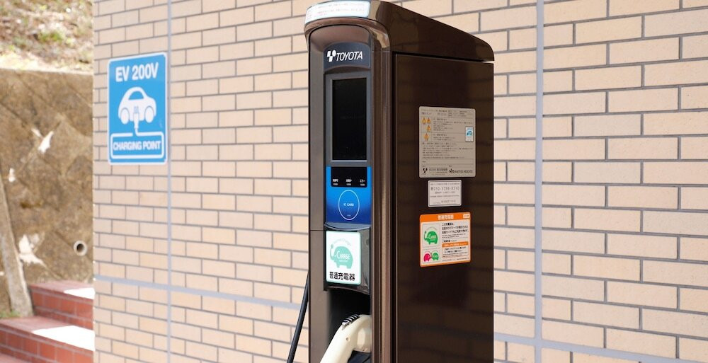 電気車両充電スタンド