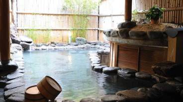 二階露天風呂_華清の湯 / 7