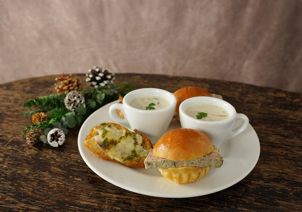 クリスマスアフタヌーンティー下段例