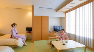 [スーペリア] 和モダンツイン(バスタブ付) 禁煙