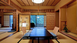 【特別室｜A】源泉内湯◆踏込＋10畳＋8畳＋広縁／角部屋（74平米以上）