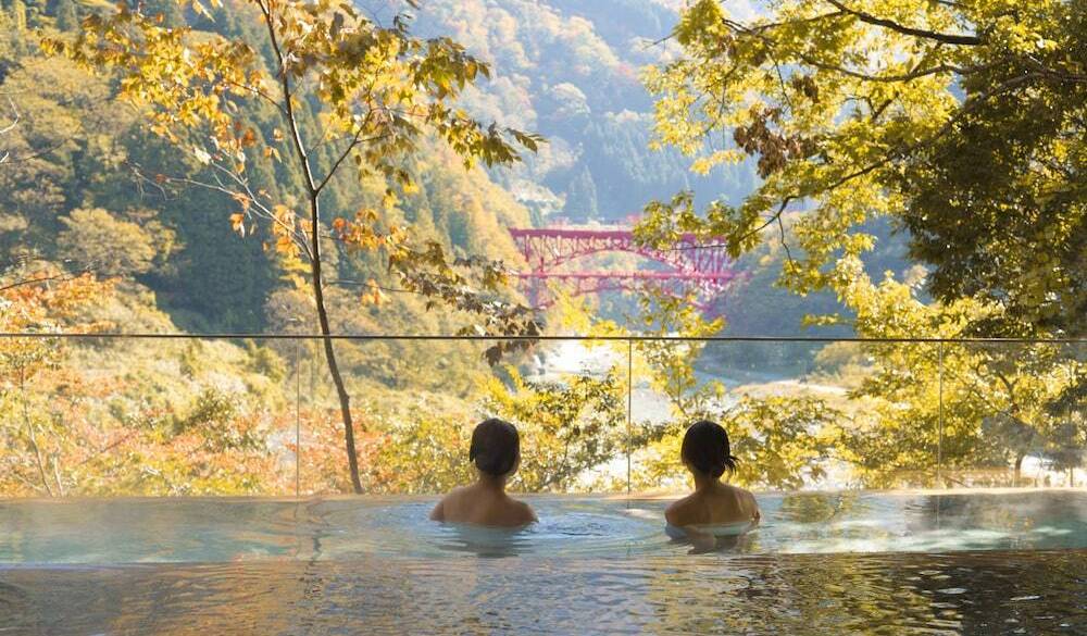 棚湯 黒部峡谷の風景 / 2