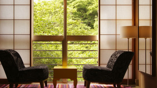 [風林] 和洋室10畳ツインベッド (禁煙室)