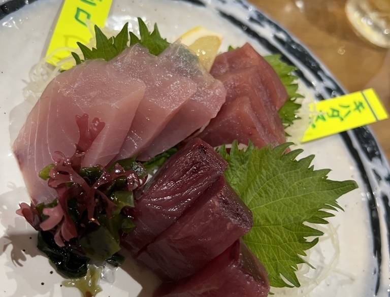 すさみ夜市のお刺身 / 1