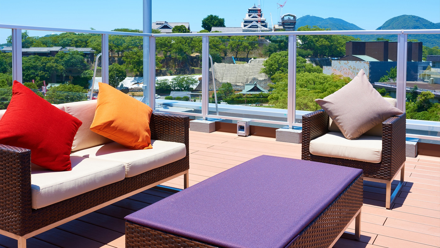 「熊本城」をホテルから眺めませんか？3442987