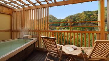 「楓」客室露天風呂 / 13