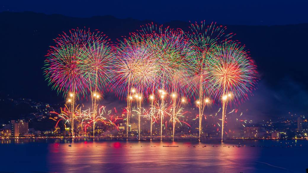 諏訪湖花火大会のイメージ / 1