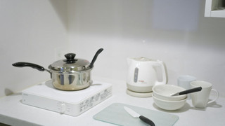 セミダブルルームB 禁煙 ミニキッチン·洗濯乾燥機付(2名利用)