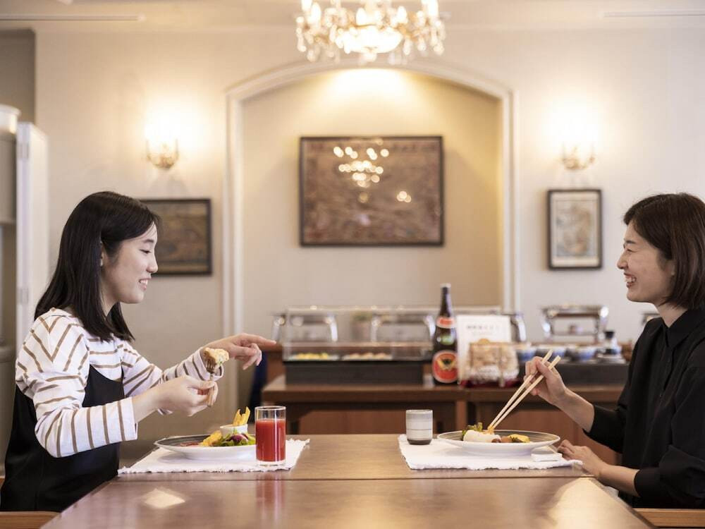 朝食ビュッフェ