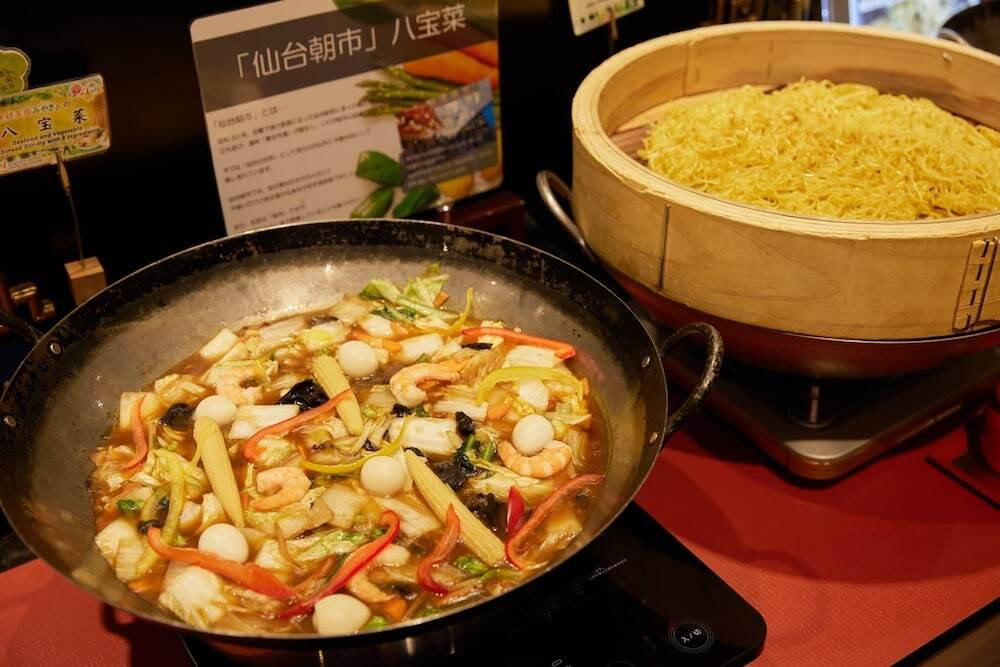 朝食ビュッフェ