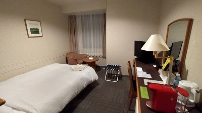 セミダブルの部屋です