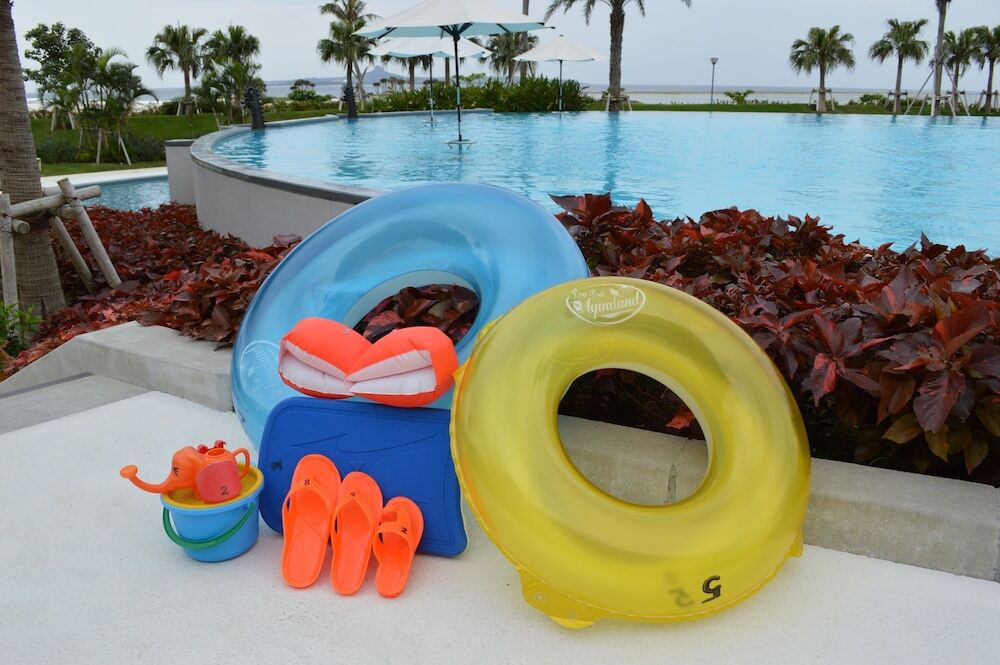 水深30cmのキッズプールで安心！子連れ用のお部屋もかわいい♪4053877