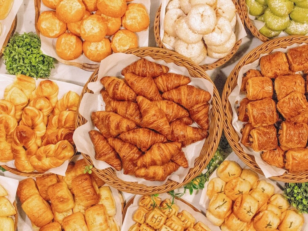 朝食ビュッフェ