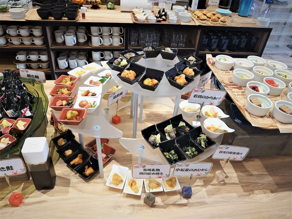 朝食ビュッフェ