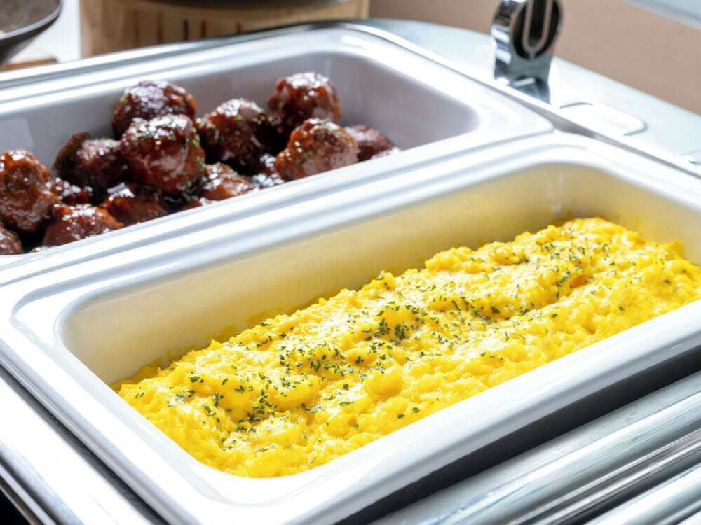 朝食ビュッフェ