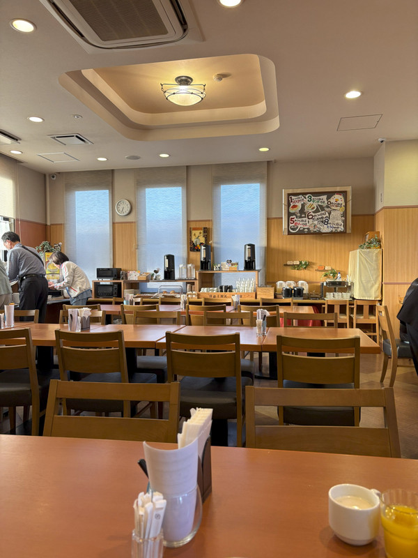 １階レストランの雰囲気