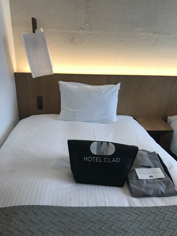 このバッグにタオルや部屋着が入っていました。