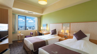 ツインルーム 禁煙 シティビュー