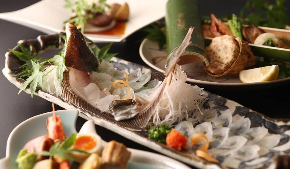 夕食 会席料理一例② / 2