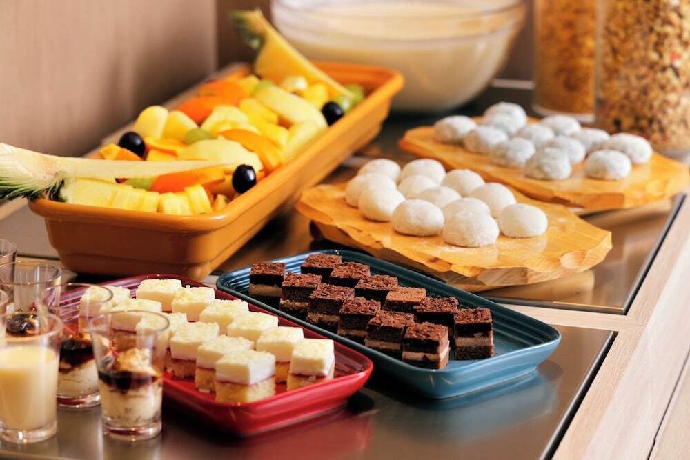 朝食ビュッフェ スイーツコーナー