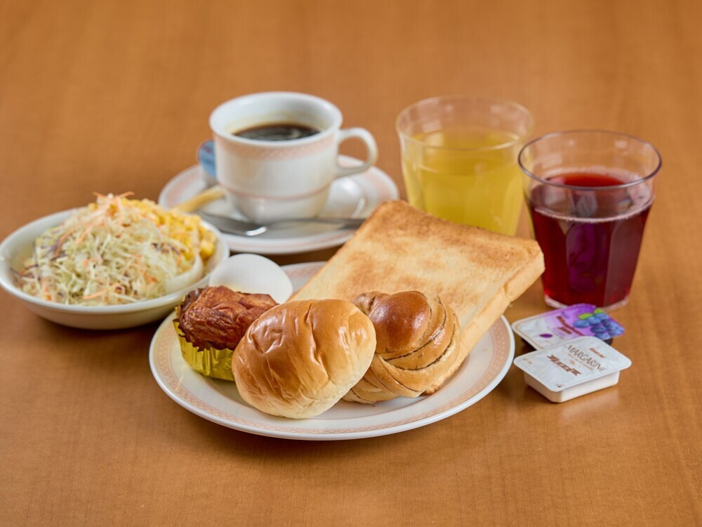 朝食ビュッフェ