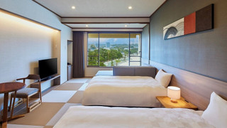 【オ―シャンビュー】モデレート和室+ツインベッド／禁煙