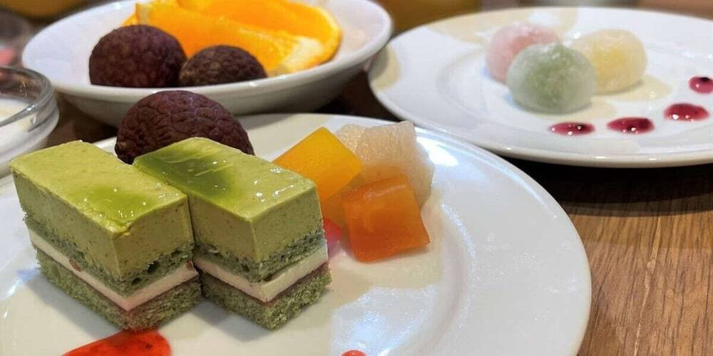 朝食ビュッフェ