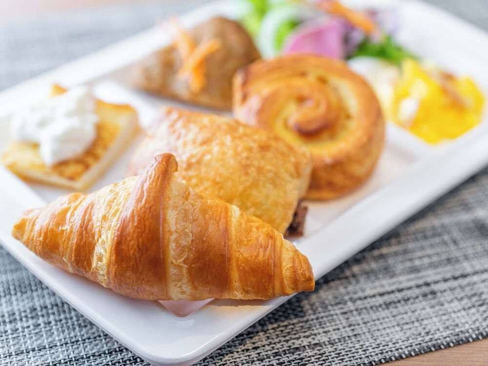 朝食ビュッフェ