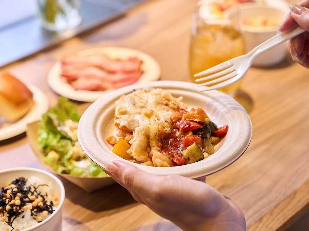 朝食ビュッフェ