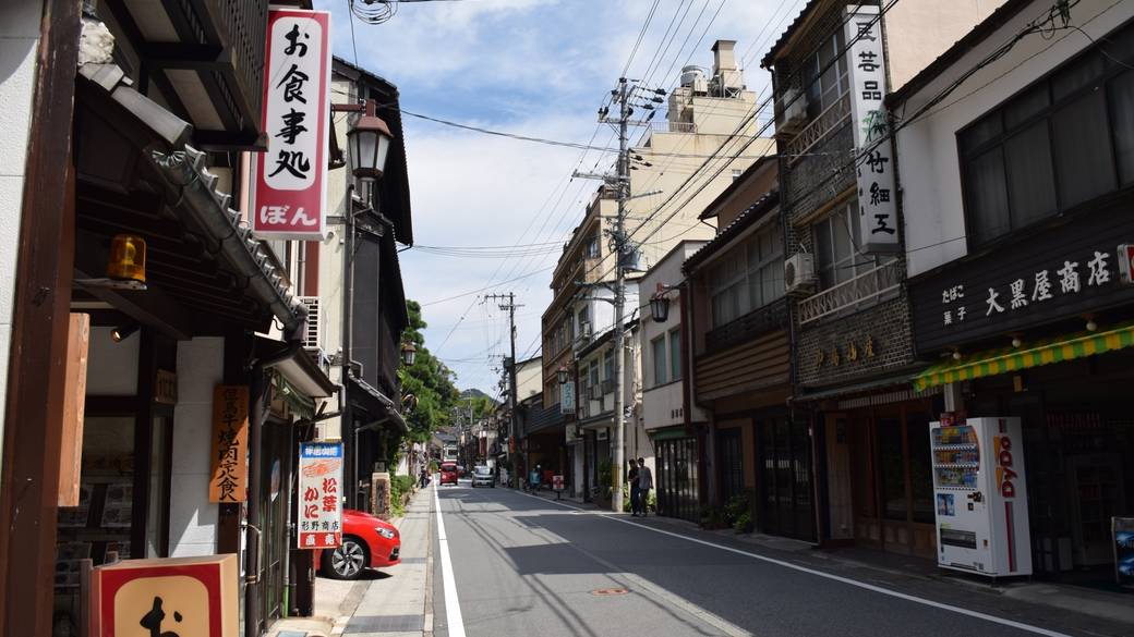 城崎温泉の街並み② / 2