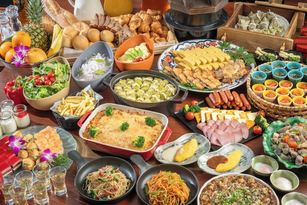 朝食ビュッフェ