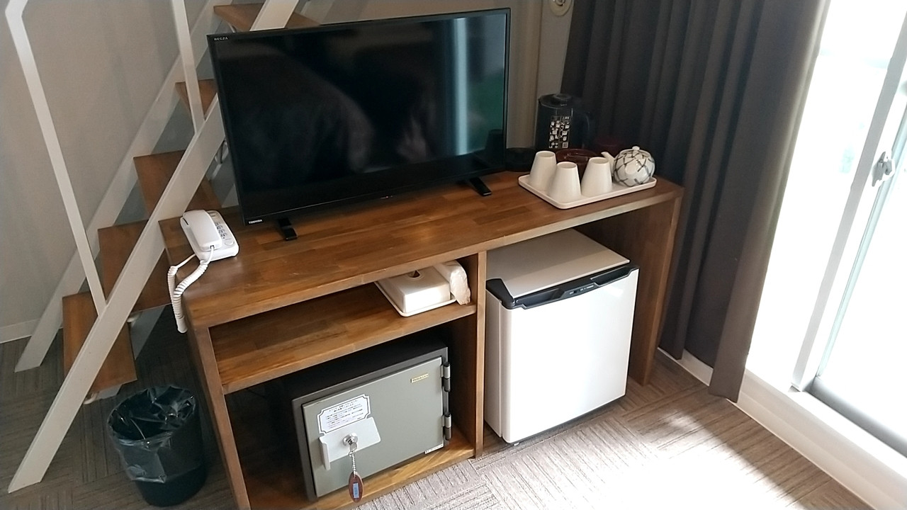 テレビと冷蔵庫と金庫