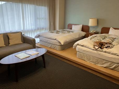 香落渓温泉 名香の湯 展望露天風呂 青蓮寺レークホテル / 2