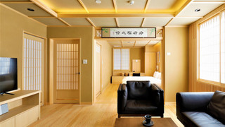 【露天風呂＋内風呂】"四季彩"スイートルーム「菖蒲」