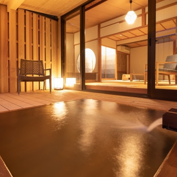 おしゃれな露天風呂付き客室でふたりきりの時間を3521545