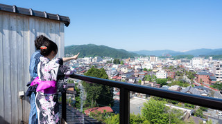 露天風呂付和室　町側