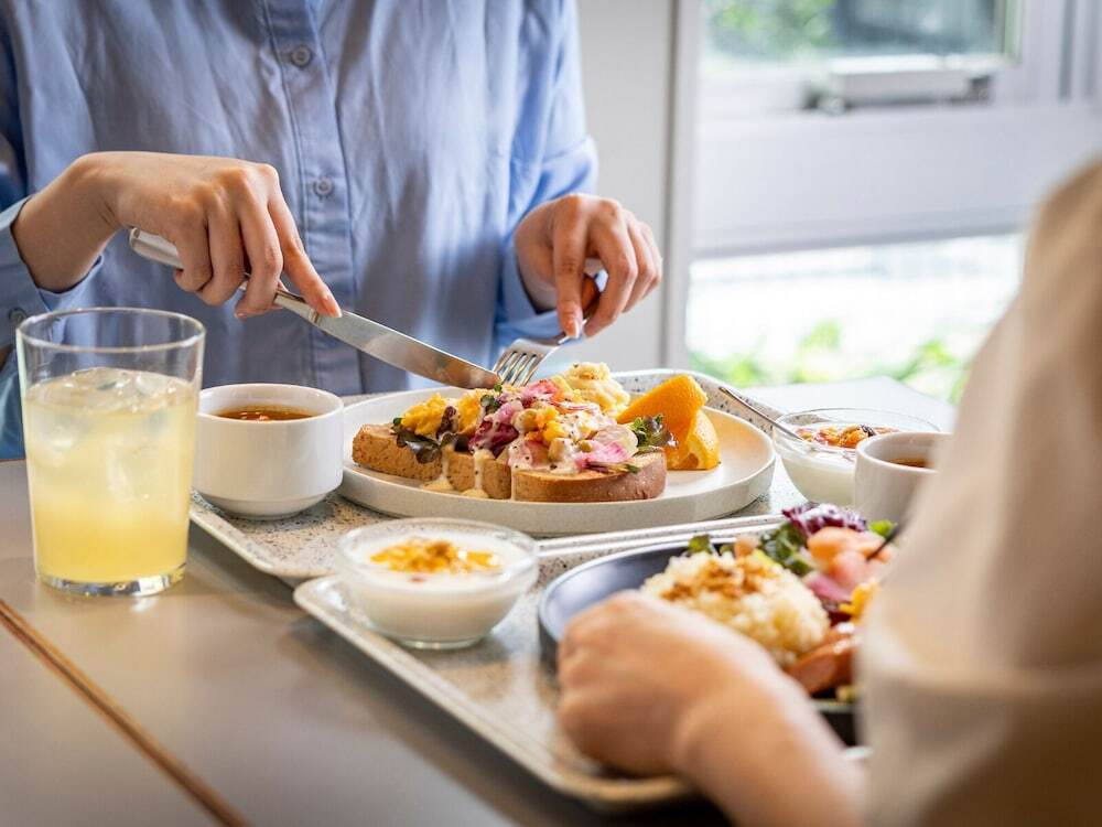 朝食ビュッフェ