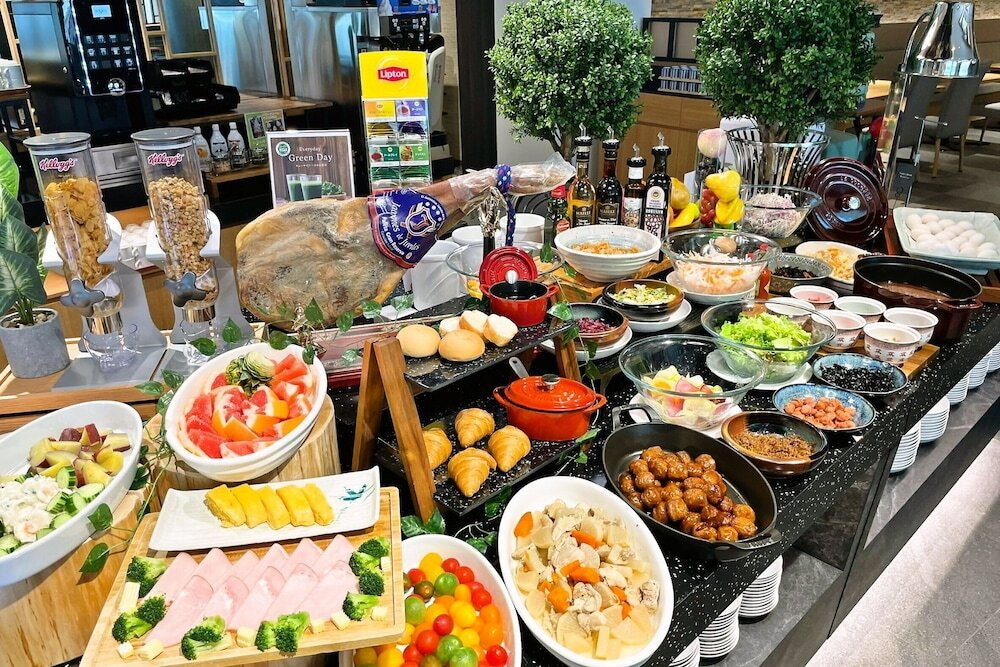 朝食ビュッフェ