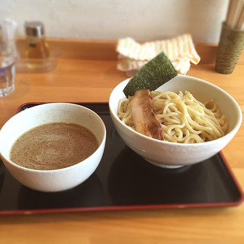 「麺家 一鶴」料理 871669 つけ麺大盛❣️