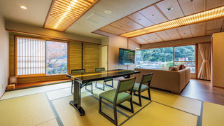特別フロア - IKOI 憩 - [万葉] 川側 温泉内風呂付和洋室