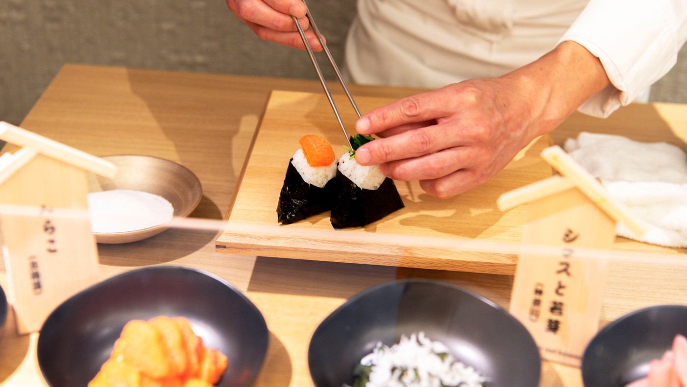 手作りおにぎりがオーダーできるこだわりの朝食ビュッフェ4230848