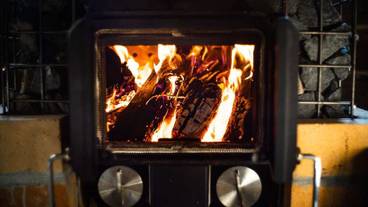 サウナの薪ストーブ / 12