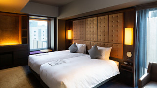 デラックスツインA シングルベッド2台 禁煙