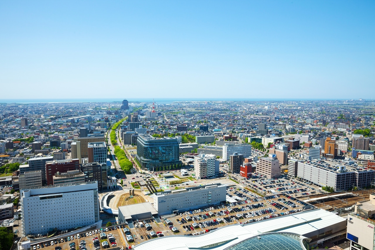 地上130ｍから見下ろすシティビューにうっとり3727304