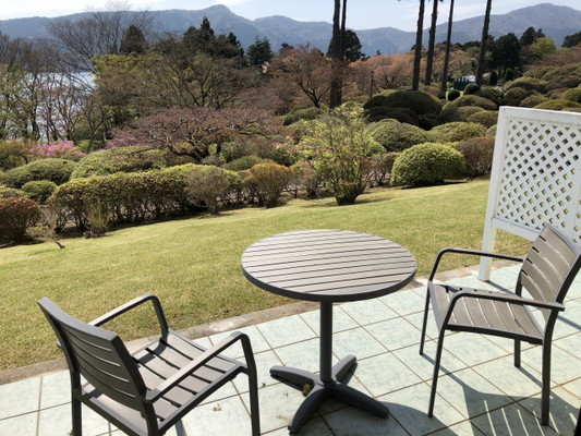 客室のテラス