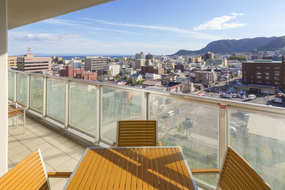 客室バルコニーからの眺望