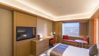 スタンダード ルーム シングルベッド 2 台 (Electric curtain)