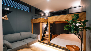 デラックス スタジオ ベッド (複数台) 簡易キッチン