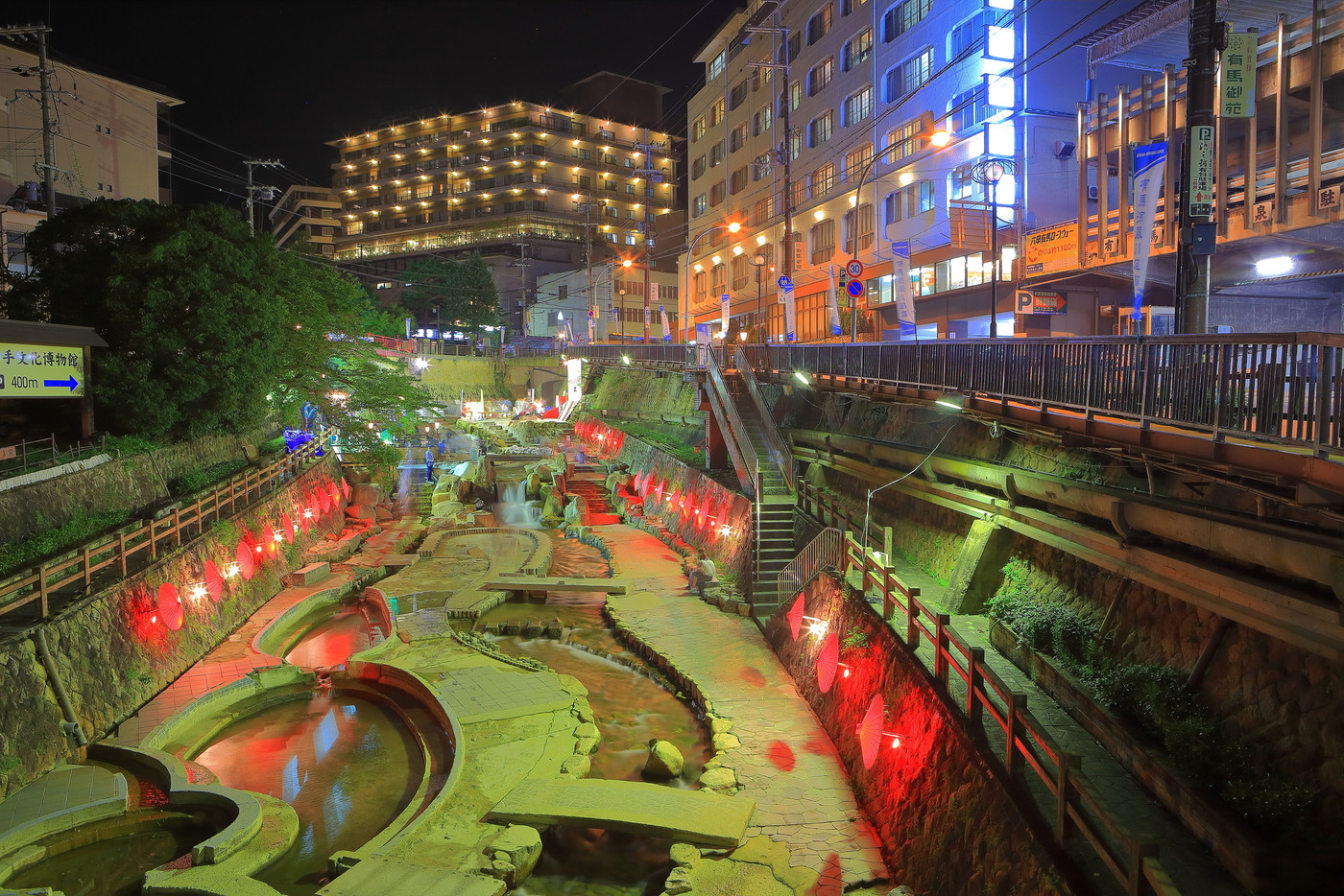 【兵庫県】有馬温泉の夜景
