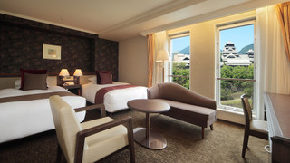 スーペリアコーナーツインルーム　キャッスルビュー